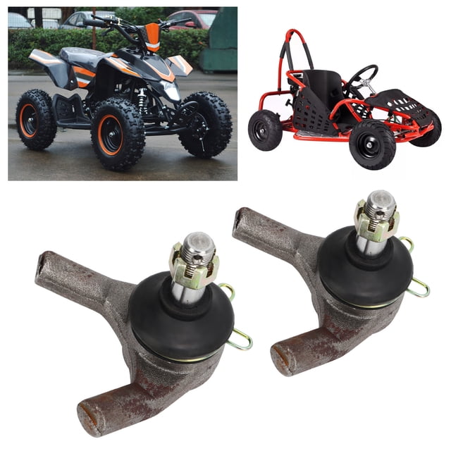 Rotule de Tringle, Ensemble d'Extrémité de Tringle Résistante à l'Usure Longue Durabilité Haute Dureté pour Kart Chinois 50-250cc ATV Quad 4 Roues
