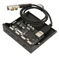 thumbnail image 1 of HUB PCIe A USB 3.0 PC Panel Frontal 4 Puertos 5 GBPS PCIe Adaptador USB Admitir Swap Hot 3.5 Pulgadas USB3.0 Panel Frontal Para, 1 of 7