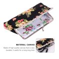 thumbnail image 4 of Vintage Flower Wallet Lady Buckle Clutch Bag Rose Pattern Coin Purse for Woman, 4 of 4