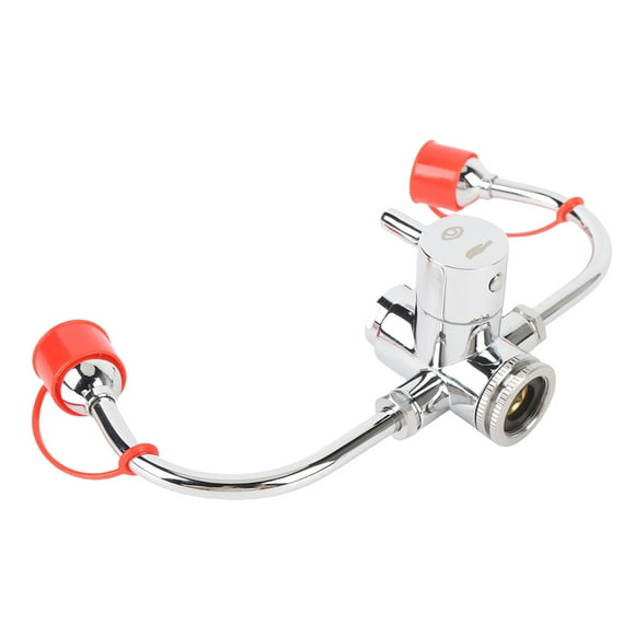 Unidad De Lavado De Ojos De Emergencia, Conmutación De 1 Segundo Adaptadores M24 M22 M20 Estación De Lavado De Ojos Montada En Grifo Para Fábricas Hospitales Escuelas