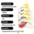 thumbnail image 2 of AMEYXGS Premium 9X Golf Iron Cover Shark Design Waterproof PU Leather Outdoor Protection, 2 of 8