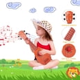 thumbnail image 2 of Ukelele Toy Guitar YOLOPARK 17 para niñas y niños de 3 a 7 años, 2 of 8