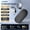 Black, variant on Wireless Bone Conduction Headphones with Microphone, 72H Playback, LED Display & Charging Case, Open-Ear Design