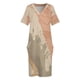 thumbnail image 4 of Mapa geológico vintage del lago Winnipeg (1899). Vestido holgado con bolsillos. Vestido de verano para mujer 2025. Ropa de mujer. Ropa de verano., 4 of 7