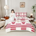 thumbnail image 4 of Castle Fairy 2-Piece Twin Comforter Set - Love Heart Plaid, 4 of 8