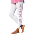 thumbnail image 2 of Stamzod Leggings for Women Fall Clothes Fashion Bow Printed Soft Yoga Pants High Waisted Workout Leggings, 2 of 7
