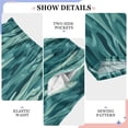 thumbnail image 4 of Boy's Pajama Pants Boys' Long Sleep Pants Children's Pajama Pants Loose Fitting Pajama Pants are Convenient to Put on and Take off L Blue Seaweed, 4 of 9