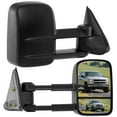 thumbnail image 1 of Costway Towing Mirror Pair, Power Heated Telescoping Side Mirrors with Dual Glass, 1 of 10