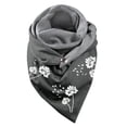 thumbnail image 2 of Awdenio Scarf/Shawl for Women , Fashion Women Printing Button Soft Wrap Casual Warm Scarves Shawls On, 2 of 2