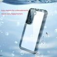thumbnail image 2 of SOATUTO for Samsung S22 Waterproof Case Full Body Phone Case with Screen Protector Shockproof Dustproof IP68 Waterproof Dustproof Protective Case with Lanyard for Samsung Galaxy S22 6.1 inch, 2 of 8