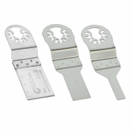 Versa Tool MB1E1F1G Universal Oscillating Saw Blade Kit 1 Each 1-3/8 3/4 and 3/8 Inch Wide Stainless Steel Saw Blades