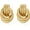 Knot Gold A, variant on Trendy Gold Plated Knot Earrings for Women Chunky Statement Drop Dangle Earrings Lightweight Hypoallergenic Fashion Accessories Gold Jewelry Gifts for Womens