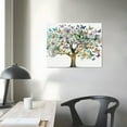 thumbnail image 4 of Butterfly Pictures Wall Art Large Tree of Life Painting on Canvas  Colorful Butterflies Prints Artwork for Living Room Bedroom Decor  16*12inch/20*16inch, 4 of 6
