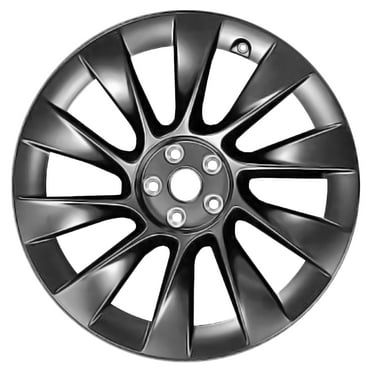 Remanufactured Painted Black Aluminum Wheel 20 x 9.5 fits 2020-2021 Tesla Y