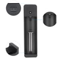 thumbnail image 1 of Adaptador De Cargador De Batería USB De Ranura única Universal Para PC, Carga Inteligente LED Para Celda De Iones De Litio 26650 14500, Color Negro, 1 of 7