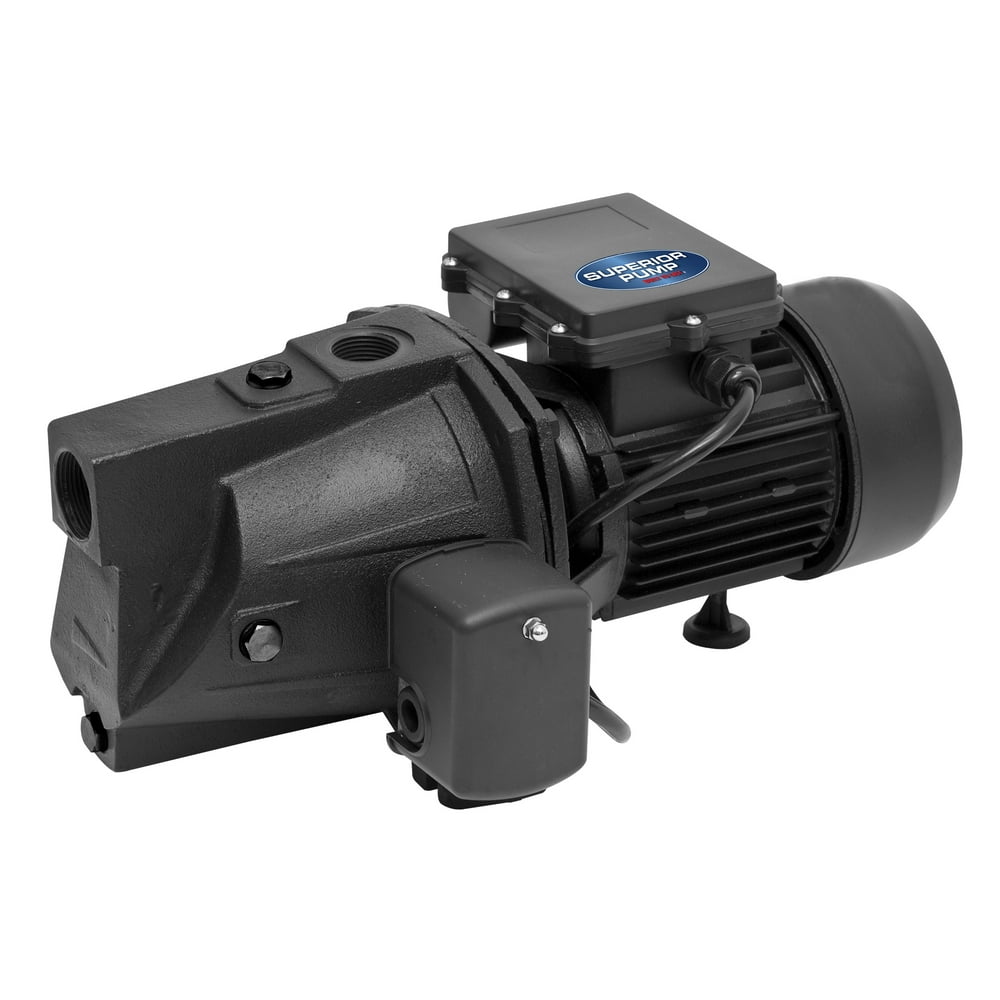 Superior Pump 94505 1/2 HP Cast Iron Shallow Well Jet Pump Walmart