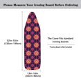 thumbnail image 5 of HELLHERO Ironing Board Cover Anti-Slip Home Protective Cover 3 Fasteners Ironing Board Protector Cover Replacement, Geometric Star Pattern, 5 of 5