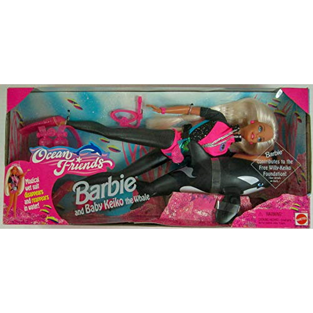 Barbie Ocean Friends and Baby Keiko The Whale Set - Walmart.com - Walmart.com