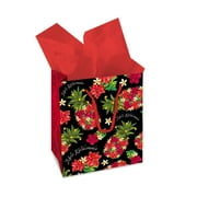 Island Heritage Small Gift Bag, Pineapple Floral