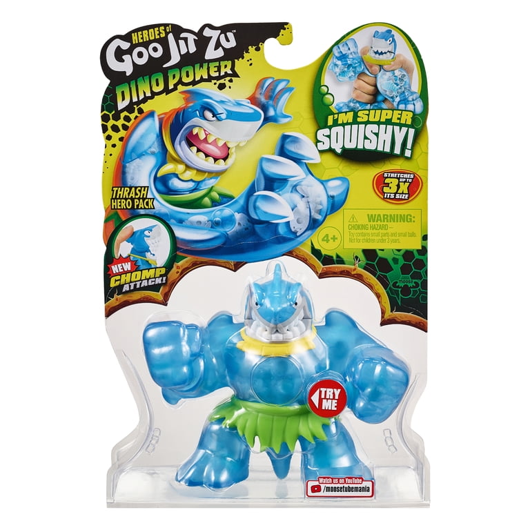 Heroes of Goo Jit Zu Dino Power, Action Figure - Thrash the Shark
