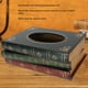 thumbnail image 3 of Caja De Pañuelos Para Libros, Dispensador De Pañuelos Para Libros, Rectangular Antiguo Con Textura Fuerte Para El Hogar, 3 of 7