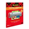 Scotch Thermal Laminating Pouches, 5 mil Size, Pack of 50