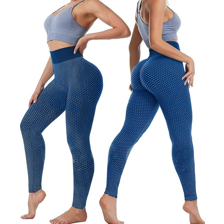 Women High Waist Yoga Pants Tummy Control Scrunch Butt Booty