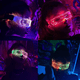 thumbnail image 4 of Gafas Luminosas De Colores Led Para El Festival De Música transparente, 4 of 5