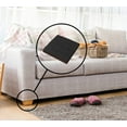 thumbnail image 3 of GorillaPads Non Slip Furniture Pads/Floor Grippers (Set of 8 Floor Protectors) Pre-Scored to Cut to Multiple Size, 4 Inch Square, Black, CB140-8, 3 of 7