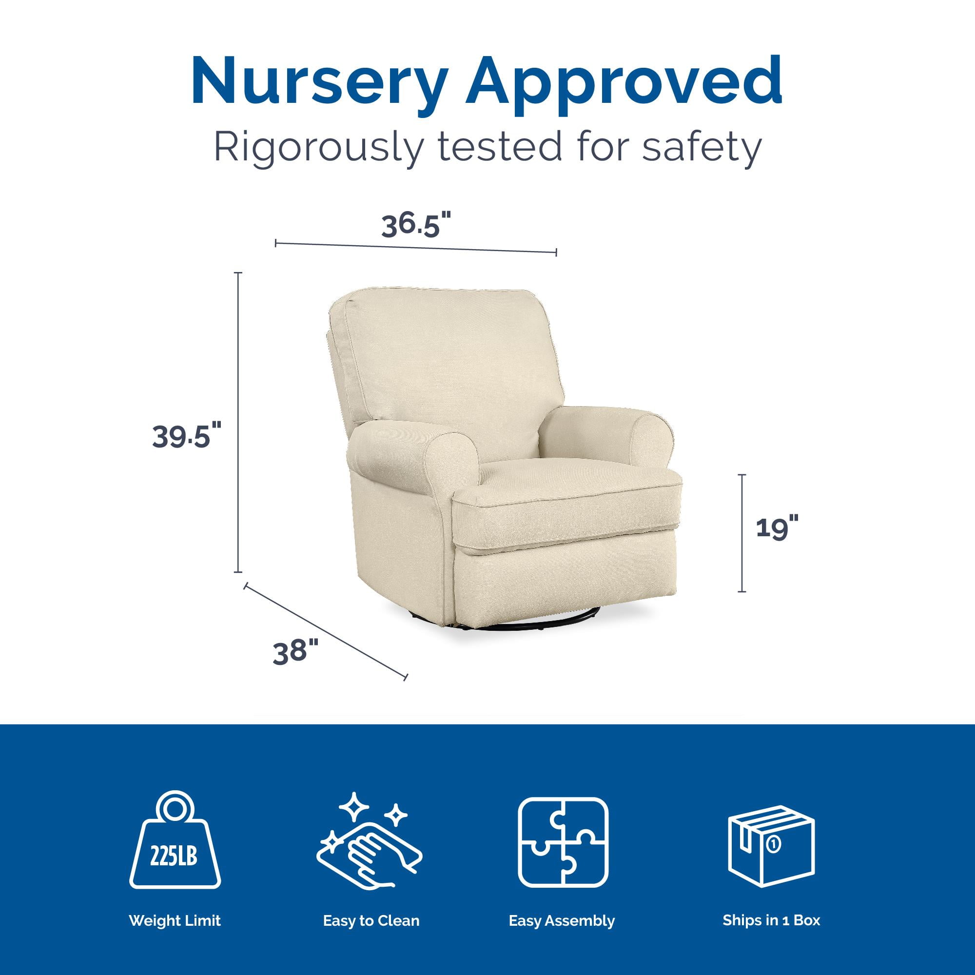 Best chairs bilana swivel glider recliner assembly sale