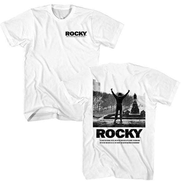 Rocky T-Shirt Adulte "All I Wanna White" ***F&B*** 2TG