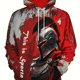 thumbnail image 3 of Sudadera con capucha para hombre nueva de otoño 2024 con estampado 3D de samuráis japoneses, sudadera con capucha de estilo hip hop de moda callejera, ropa para hombre, 3 of 5