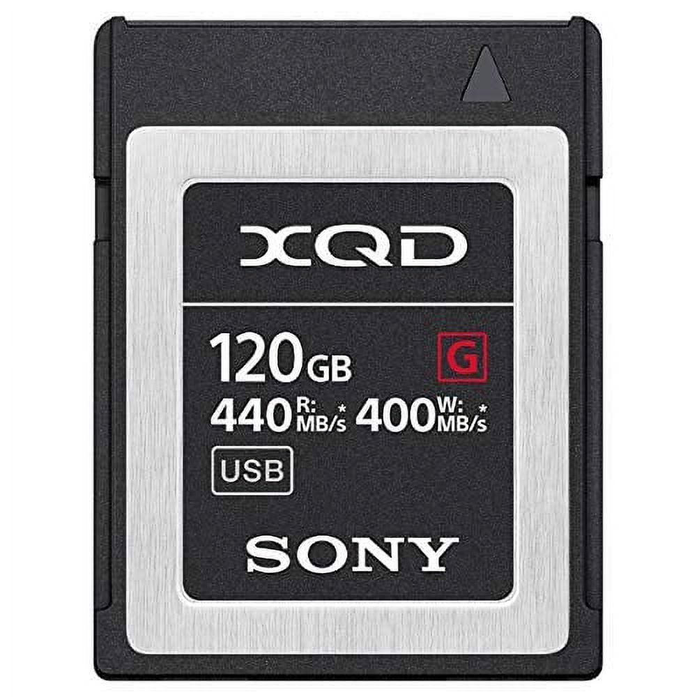 SONY QD-G128E 、SanDisk 16GB、XQD Reader Sony G-series Qd-g120f - DSLR Compatible, 120 Gb XQD Flash