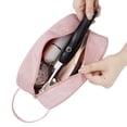 thumbnail image 6 of Travel Toiletry Bag Hanging Dopp Kit for Men, Makeup Bags for Women Traveling Shaving Bag for Toiletries Cosmetic Medicine Organizer, Pink, 6 of 7