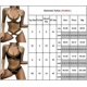 thumbnail image 1 of Sujetador push-up + conjunto de bikini breve para mujer, traje de baño, traje de baño, ropa de playa ShuxiuWang 8390613649140, 1 of 1