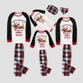 thumbnail image 1 of Pijamas familiares a juego de Navidad, conjunto de pijamas de Dachshund a través de la nieve, Tops de reno, pantalones, 2023, 1 of 3