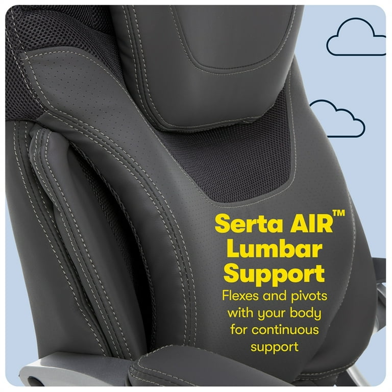 Walmart serta air online lumbar manager chair