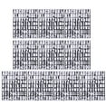 thumbnail image 1 of KAKOWELY 10 Sheets Alphabet Letter Number Sticker for Sign Door Business Address Number,8.27X"X6.89"X0.04", 1 of 4
