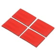 thumbnail image 1 of Unique Bargains Patch Réfléchissant 2'x3', 4 Pcs Appliques de Sécurité, Rouge, 1 of 6