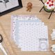 thumbnail image 4 of Bloc de papel estampado, paquete de 24 hojas para álbumes de recortes, colección de papel de una sola cara, fondo de página decorativa temática, cartulina, papel para manualidades, color claro, 4 of 5