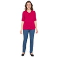 thumbnail image 6 of Turtle Bay New York Women's Button Front Cardigan with a Unique Elbow Cuff Style, 6 of 7