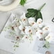 thumbnail image 5 of Arreglo floral de orquídea artificial | 5 Horquillas Phalaenopsis Mariposa Orquídeas | Tela de seda realista | 50cm Decoración de boda floral falsa para casa | Múltiples colores | 1 Pieza | Flor, 5 of 7