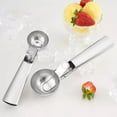 thumbnail image 5 of Ice Cream Scoop Stainless Steel Cookie Scoop Multifunctional Manual Portable Ice Cream Scooper for Home Hotel Restaurant, 5 of 8