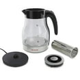 thumbnail image 4 of Aiwa 2 in 1 Black Infusion Kettle Boil and Brew with Removable Stainless Steel Tea Infuser, 4 of 7
