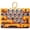 A, variant on Halloween Keyboard Fidget Keychain, 26-Key Pop It Sensory Toy with Keyring, Silicone Stress Relief Bag Charm for Kids, Teens & Adults