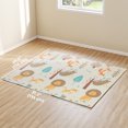 thumbnail image 3 of Qaba Baby Play Mat, Crawling Mat 77" x 69", Animal Theme, 3 of 10