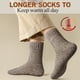 thumbnail image 4 of Estbridge - 5 pares de calcetines de lana merino para hombre, gruesos, de invierno, para senderismo, cálidos y transpirables (tallas 7-13 de EE. UU.), 4 of 6