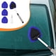 thumbnail image 5 of Kit de herramientas para limpiar parabrisas de coche, limpiador de ventanas ligero y multiusos para coche Almohadilla de microfibra azul, 5 of 8