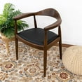 thumbnail image 5 of Ashcroft Eva Mid-Century Modern Dining Chair, Black (Set of 1), 5 of 5