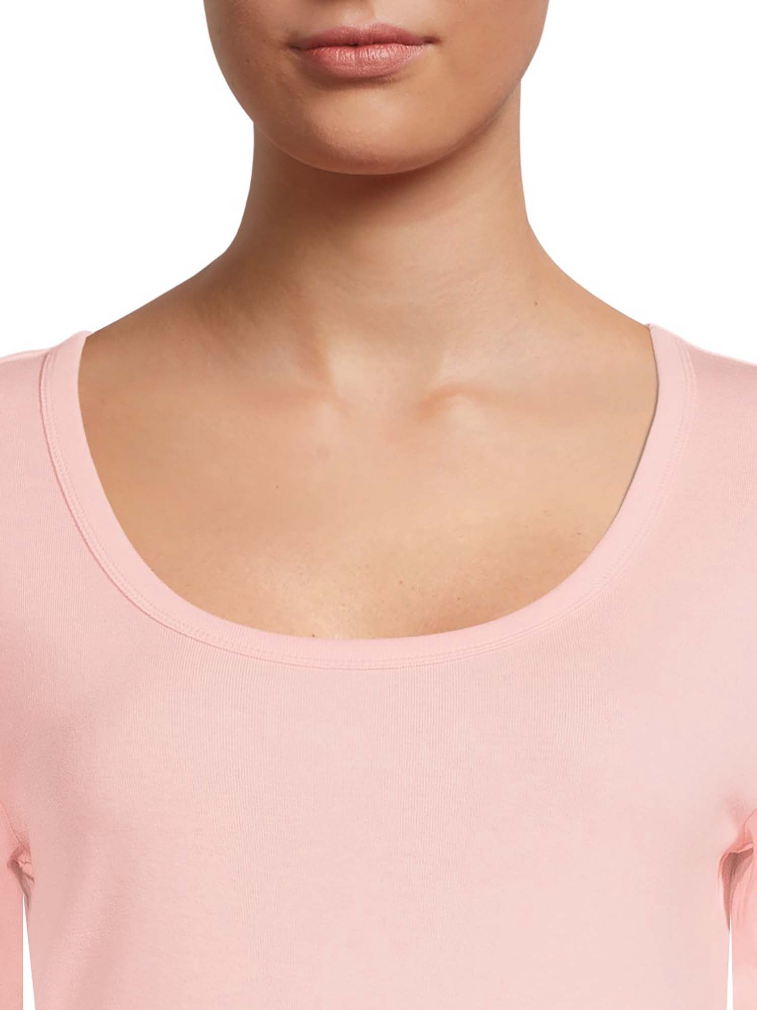 Time And Tru Women's Elbow Sleeve T-Shirt